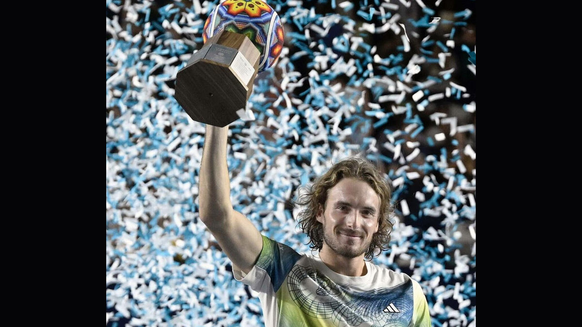Stefanos Tsitsipas Clinches First Title of Season, Beats Alex De Minaur in Final of Los Cabos ATP 250 Event LatestLY
