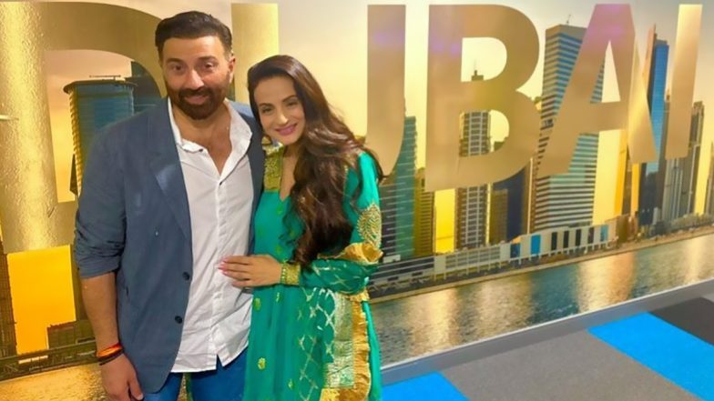 Gadar 2 Crosses Rs 300 Crore Mark at the Box Office; Sunny Deol and Ameesha Patel Celebrate the Film’s Success in Dubai (View Pics & Watch Video)