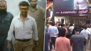 Jailer: Superstar Rajinikanth&rsquo;s Fans Dance Outside Theatres in Chennai To Celebrate the Release of His Action-Entertainer (Watch Video)