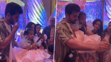 Jay Bhanushali and Mahhi Vij’s Daughter Tara Turns Four, Former Shares Video From Their Baby Girl’s Grand Birthday Celebration – WATCH