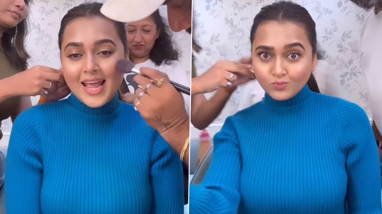 Tejasswi Prakash Lip-Syncs to Nicki Minaj and Ice Spice's 'Barbie World' Track, Video Goes Viral – WATCH