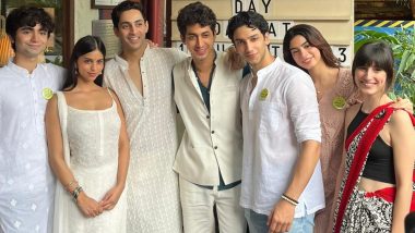 The Archies: Suhana Khan, Khushi Kapoor, Agastya Nanda and Others Serves Food For Good Cause On Independence Day in Mumbai (View Pic)