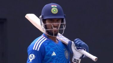 'Tereko Rukna Hai' Hardik Pandya's Advice to Tilak Varma During IND vs WI 3rd T20I 2023 Amidst Allegations of 'Denying' Youngster His Half-Century Goes Viral (Watch Video)