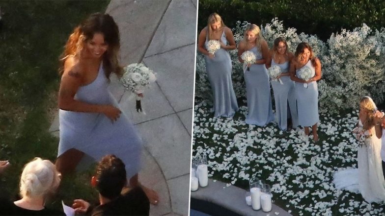 Miley Cyrus Becomes Maid of Honour at Mom Tish Cyrus and Dominic Purcell’s Wedding Ceremony (View Pics)