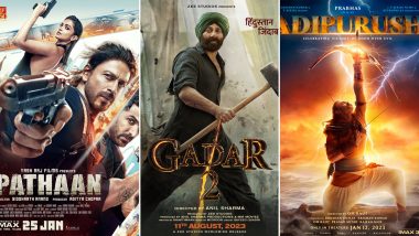 From Shah Rukh Khan's Pathaan to Sunny Deol's Gadar 2, Check Out Top 5 Bollywood Box Office Openers of 2023!