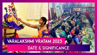 Varalakshmi Vratam 2023: Date And Significance Of Day Dedicated To Goddess Varalakshmi