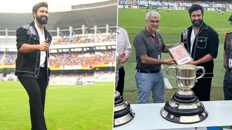 Durand Cup 2023: Vicky Kaushal Attends East Bengal Vs Mohun Bagan Match in Kolkata, Shares Pics on Insta!