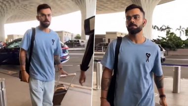 Virat Kohli Shows Nice Gesture As He Poses With Fans For Photos In Airport Ahead of Leaving For Asia Cup 2023 Camp (Watch Video)