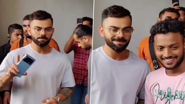 Virat Kohli Calls Fan Who Had Asked for a Picture With Him, Video of Indian Star Cricketer’s Gesture Goes Viral