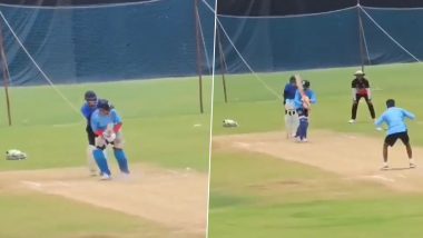 Virat Kohli, Ravindra Jadeja Bat Together During India’s Training Camp Ahead of Asia Cup 2023, Video Goes Viral