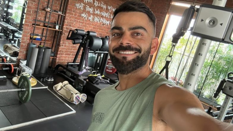 Virat Kohli Hits the Gym As He Starts Training for Asia Cup 2023, Shares Instagram Story of His ‘Happy Place’