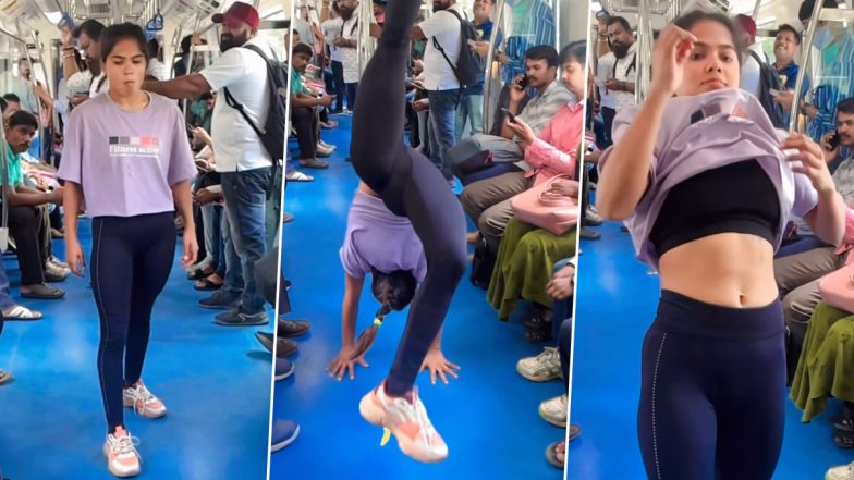 Somersault in Metro Video: Old Clip of Woman Performing a Somersault in Front of Other Metro Commuters Goes Viral