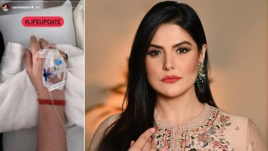Zareen Khan Hospitalised Due to Dengue, Shares Health Update on Insta (View Post)