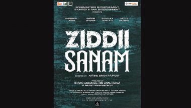 Ziddii Sanam: Sharman Joshi, Sharib Hashmi, Aarya Babbar, Sonalika Diwajita To Star in Arvind Singh Rajpoot’s Film (View Poster)