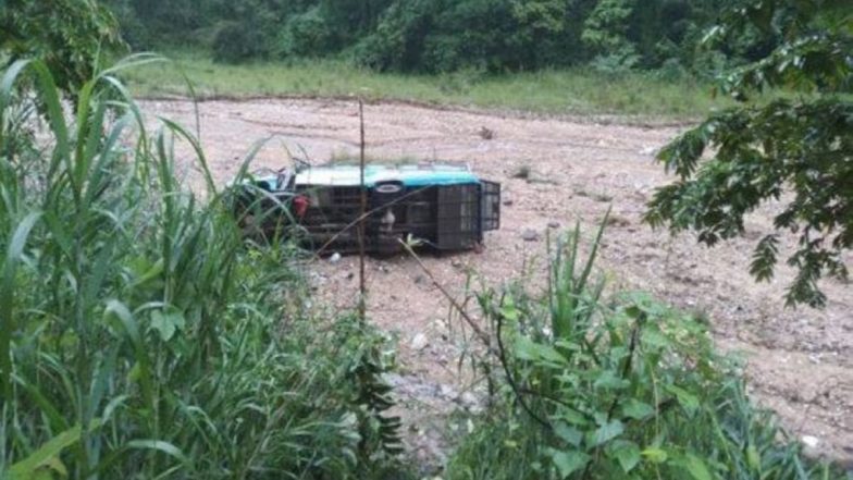 Nepal Road Accident: Six Indian Pilgrims Among Seven Killed As Bus Falls Into River in Kathmandu