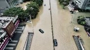 Typhoon Doksuri: Rain Fury Wreaks Havoc in China, Beijing Records Heaviest Rainfall in 140 Years (Watch Video)