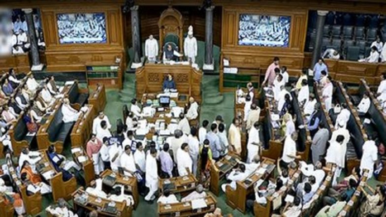 Delhi Ordinance Bill: Congress-Led Opposition To Move Resolution Against Delhi Services Ordinance in Lok Sabha Today