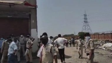 Madhya Pradesh Gas Leak: Five Labourers Die After Inhaling Poisonous Gas at Food Factory in Morena (Watch Video)