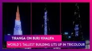 Tiranga On Burj Khalifa: World&rsquo;s Tallest Building Lits Up In Tricolour On India&rsquo;s 77th Independence Day