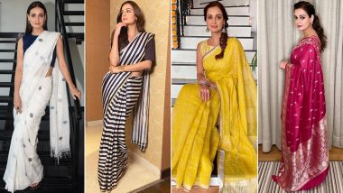 Dia Mirza's Saree Collection is Delightful to Your Eyes - Check Out Pics