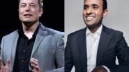 US Presidential Election 2024: Elon Musk Calls Indian-American Lawmaker Vivek Ramaswamy As &lsquo;Promising Candidate&rsquo; for US Presidential Polls