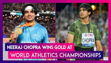 Neeraj Chopra Becomes First Indian To Win Gold At World Athletics Championships, Pakistan’s Arshad Nadeem Bags Silver