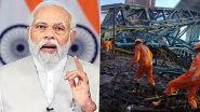 Thane Crane Collapse: PM Narendra Modi Expresses Grief, Announces Rs 2 Lakh Ex-Gratia After 16 Workers Killed in Accident During Samruddhi Expressway Construction