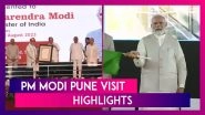 PM Narendra Modi Conferred With Lokmanya Tilak National Award In Pune, Shares Stage With Sharad Pawar