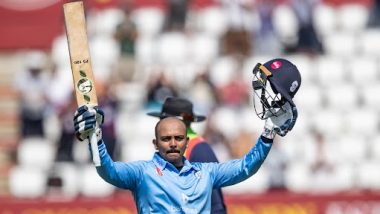 Prithvi Shaw Smashes 24 Runs Off One Over As He Scores His Second Consecutive Century in Royal London One-Day Cup 2023 (Watch Video)