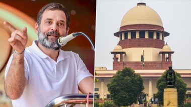 Modi Surname Remark: Rahul Gandhi Gets Relief in 'Modi Surname Defamation' Case As Supreme Court Stays Conviction of Congress Leader