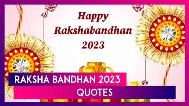 Raksha Bandhan 2023 Quotes And HD Images To Share With Your Loved Ones And Celebrate Rakhi