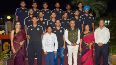 Team India Cricket Players Visit Indian High Commission in Guyana Ahead of IND vs WI 2nd T20I 2023 (See Pics)