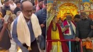 Rajinikanth Visits Badrinath Temple To Offer Prayers After Jailer Release, Interacts With Fans (Watch Video)