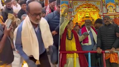 Rajinikanth Visits Badrinath Temple To Offer Prayers After Jailer Release, Interacts With Fans (Watch Video)