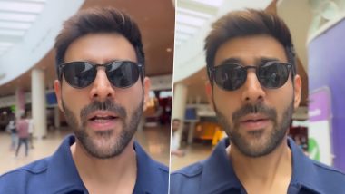 Kartik Aaryan Heads To Australia For IFFM 2023, Shares Video - Watch