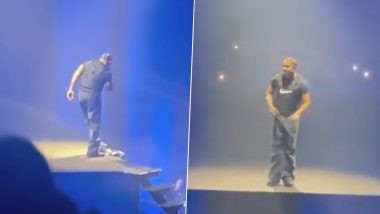 Drake Tells LA Concert Crowd, 'Don’t Throw Bras, My Son Is Here!' (Watch Video)