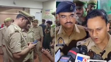 UP Police Sub-Inspector Dinesh Kumar Mishra Shot Dead in Firozabad, Multiple Teams Formed to Nab Assailants (Watch Video)