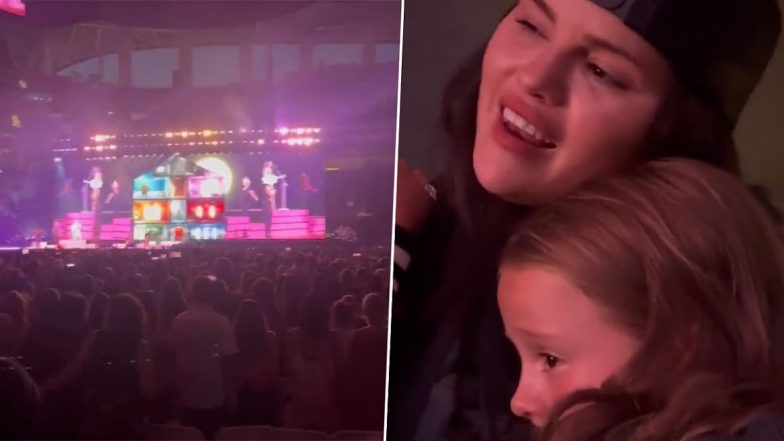 Selena Gomez and Little Sister Gracie's Sweet Moment at Taylor Swift's Eras Tour Is Unmissable (Watch Video)