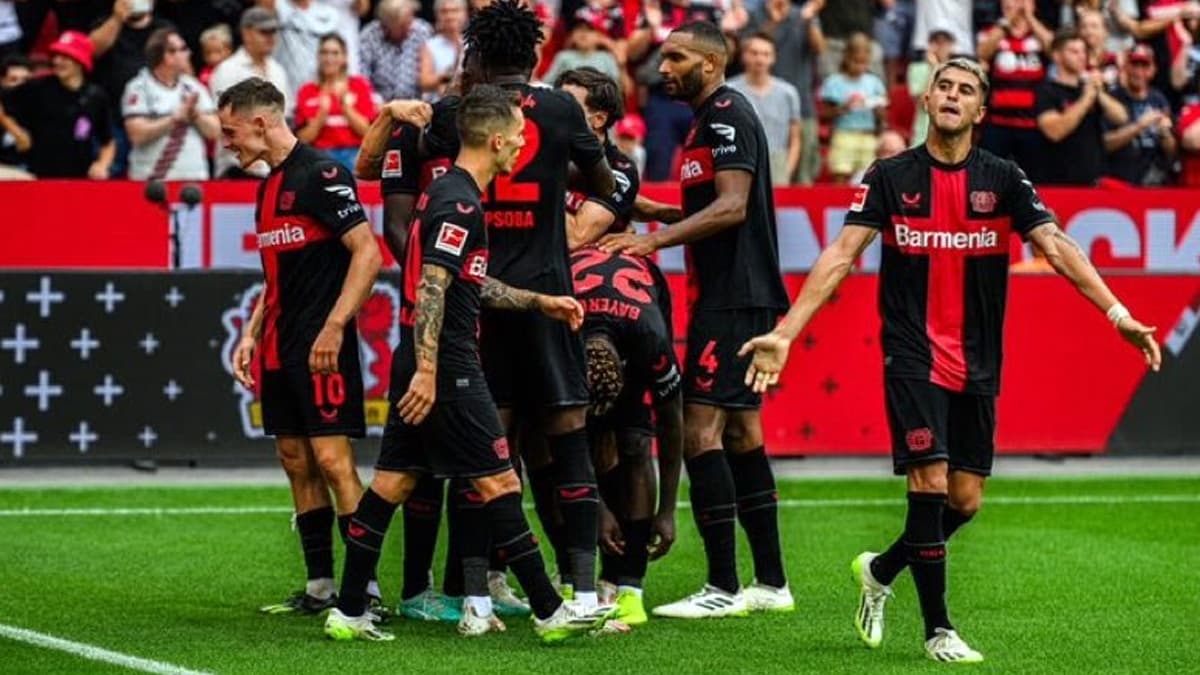 Bundesliga 2023-24: Bayern Leverkusen Overpower RB Leipzig, Borussia Munchengladbach Held By Augsburg | ⚽ LatestLY