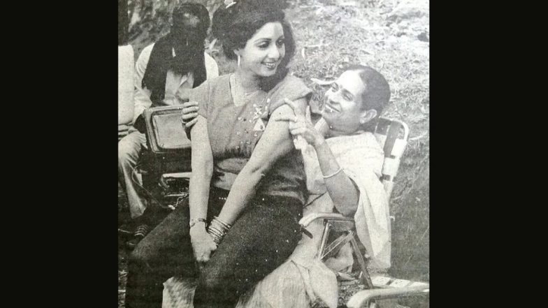 Sridevi (Shree Amma Yanger Ayyappan) Birth Anniversary: Janhvi Kapoor Shares Throwback Picture of Mom, Says 'You Are the Most Special Woman' (View Pic)