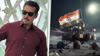 Chandrayaan 3 Moon Landing: Salman Khan Congratulates ISRO Scientists, Calls It a Proud Moment for the Entire Nation