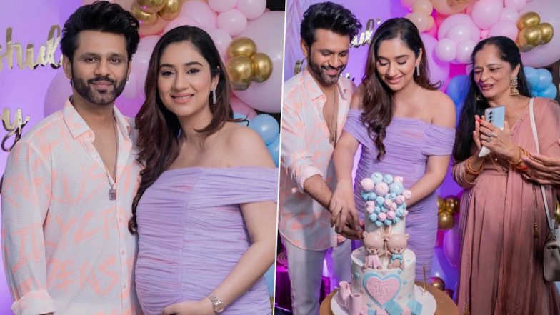 Disha Parmar and Rahul Vaidya's Dreamy Baby Shower is all About Adorable Themes and Cutesy Outfits (View Pics)