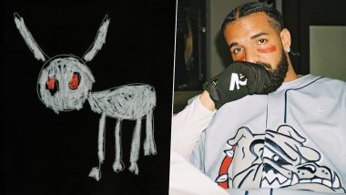 Drake Proudly Reveals Son Adonis, 5, Designed The Cover Art Of 'For All The Dogs' Album