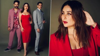 Jaane Jaan: Kareena Kapoor Khan Stuns in Red Dress; Jaideep Ahlawat and Vijay Varma Look Dapper in Suits (View Pics)
