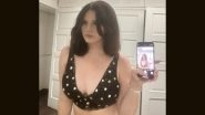 Lana Del Rey, 'Young And Beautiful' Singer, Stuns In A Ditsy White And Black Bralette (View Pic)