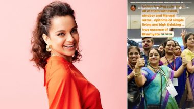 Kangana Ranaut Lauds ISRO's Female Scientists, Says 'Epitome of Simple Living, High Thinking'