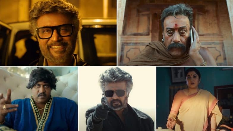 Jailer Showcase: Rajinikanth and Nelson's Movie Promises Mass Action Entertainment with Style and Substance (Watch Trailer Video)