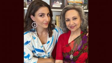 Soha Ali Khan Shares Beautiful Picture With Mom Sharmila Tagore, Leaving Fans in Awe