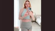 Lindsay Lohan Shows Off Postpartum Body After Welcoming Baby Luai, Says &lsquo;Not A Regular Mom' (View Pic)