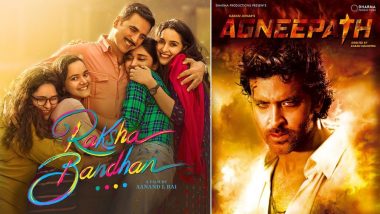 Raksha Bandhan 2023: From Akshay Kumar's Raksha Bandhan to Hrithik Roshan's Agneepath, Top 5 Movies to Binge-Watch With Your Siblings!